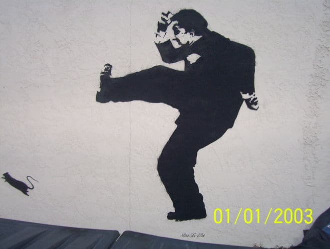  by Blek Le Rat in Miami