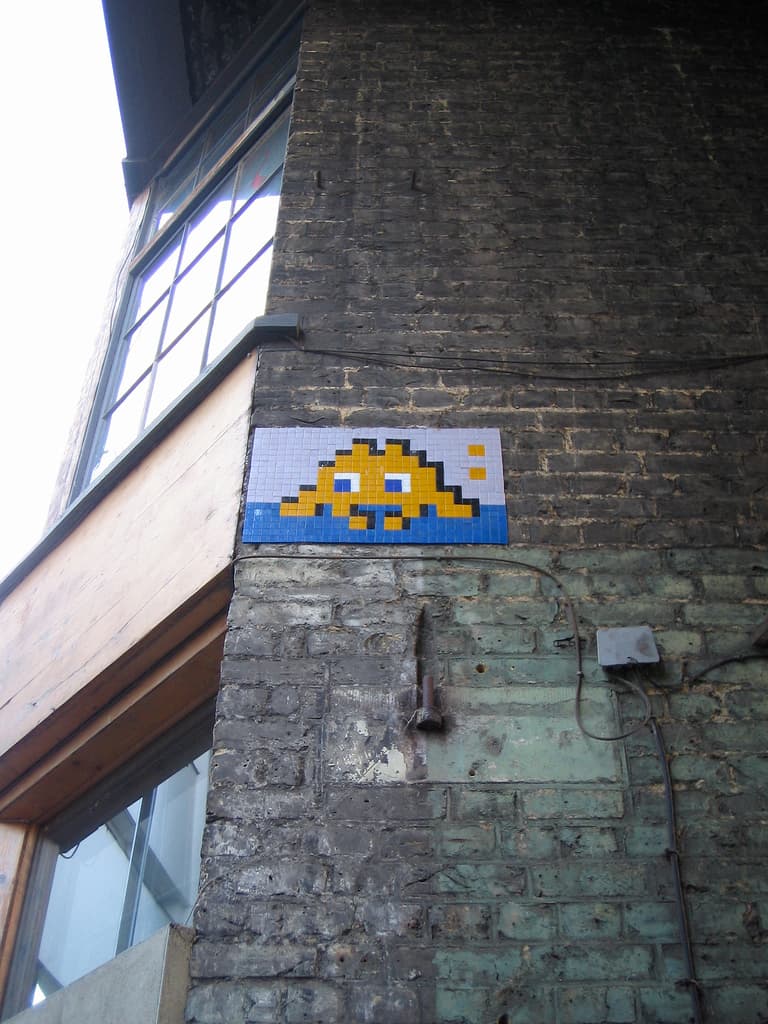  by Space Invaders in London