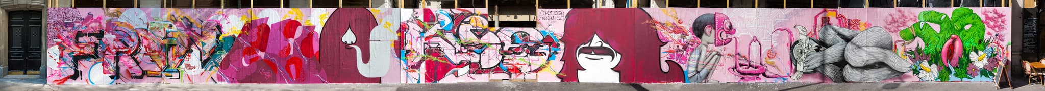  by Monsieur Hobz, Julien Seth Mailland, Lek, DEM189 in Paris