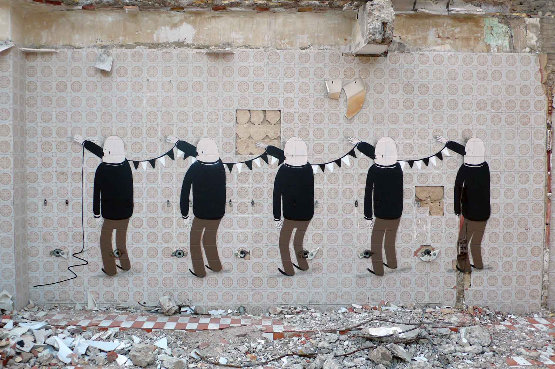  by Escif in Valencia