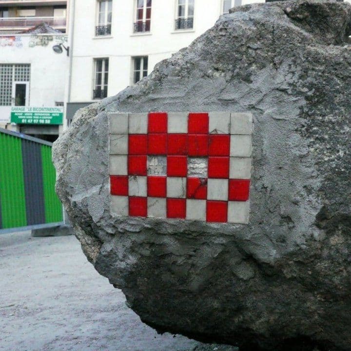  by Space Invaders in Paris