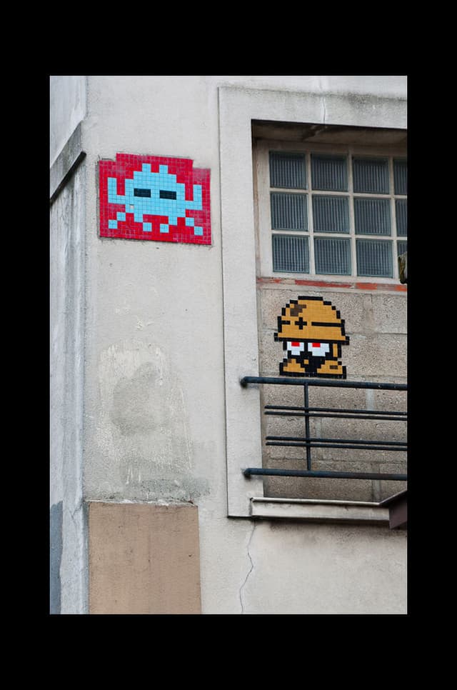  by Space Invaders in Paris