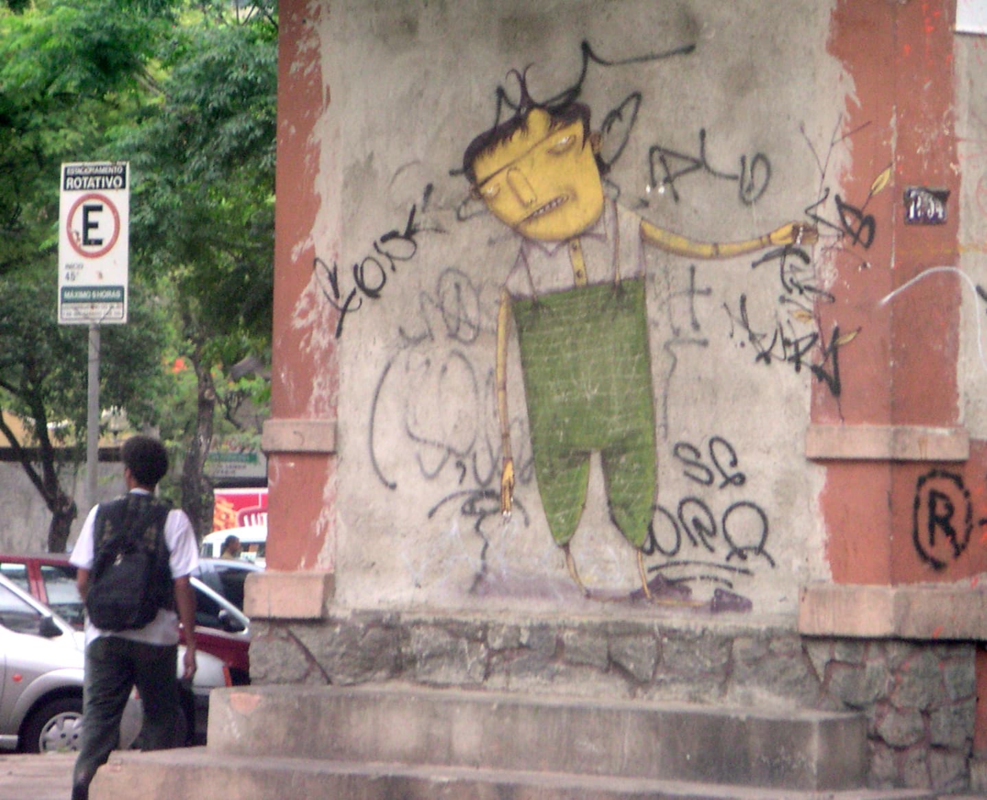  by Os Gemeos in Belo Horizonte