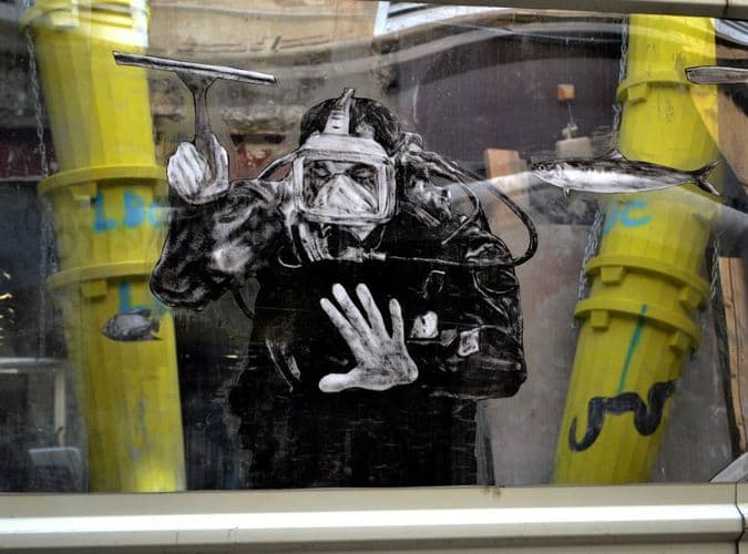  by Levalet in Paris