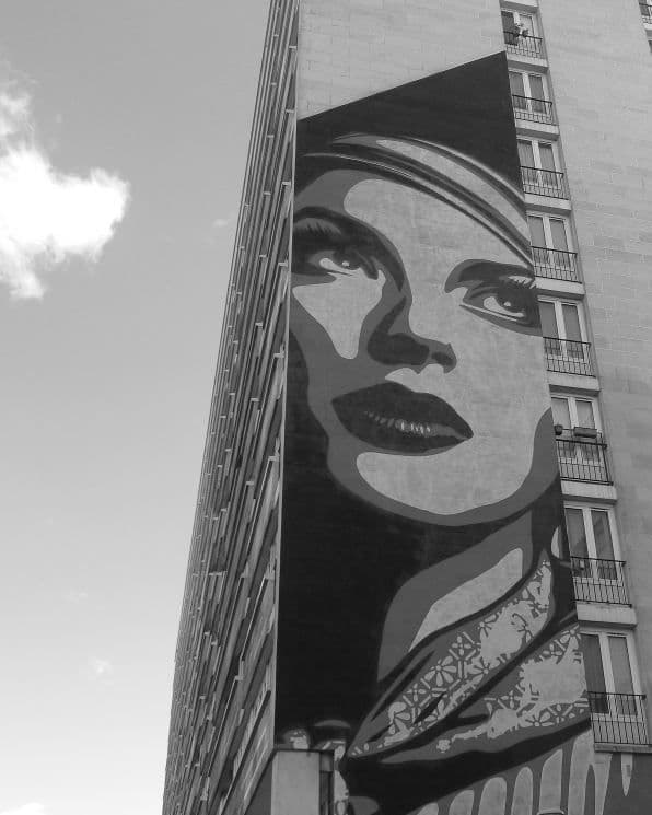  by Shepard Fairey in Paris