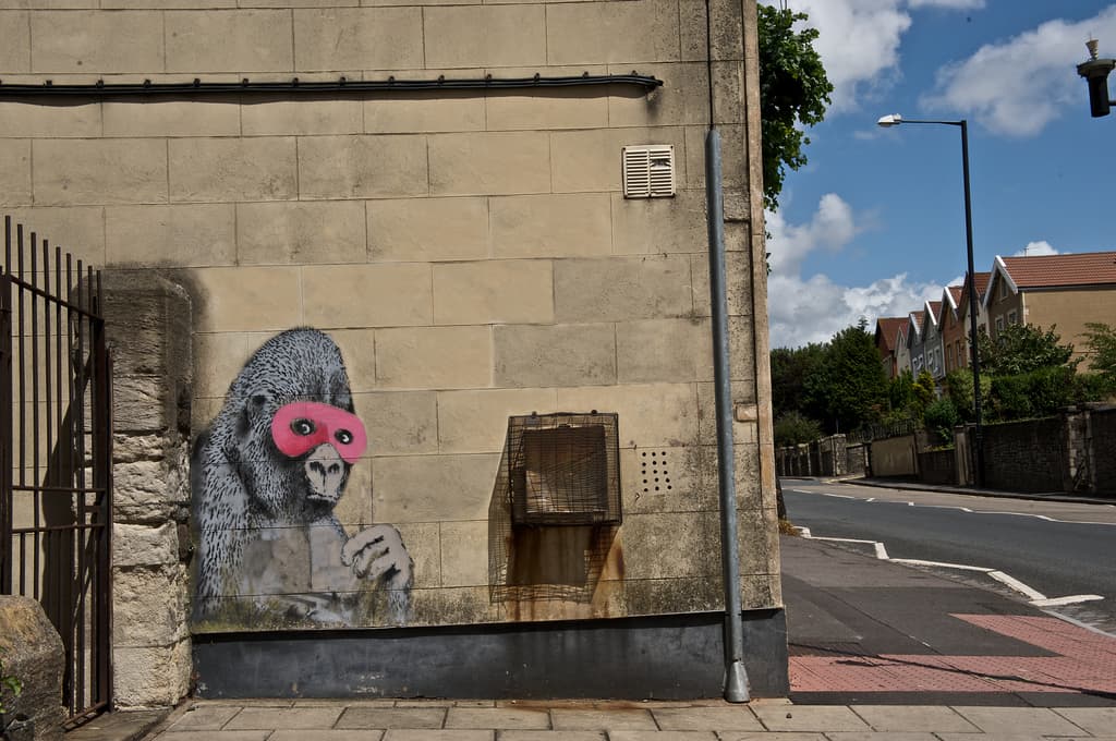  by Banksy in Bristol