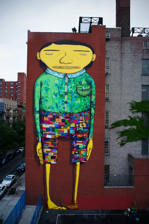  by Os Gemeos, Futura 2000 in New York City