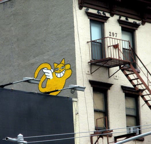  by Monsieur Chat in New York City