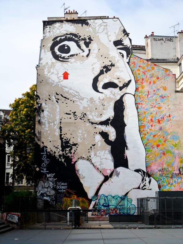  by Jef Aerosol in Paris