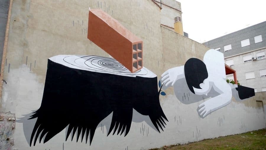  by Escif in Valencia