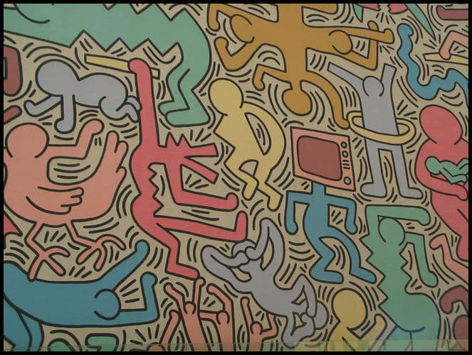  by Keith Haring in Pisa