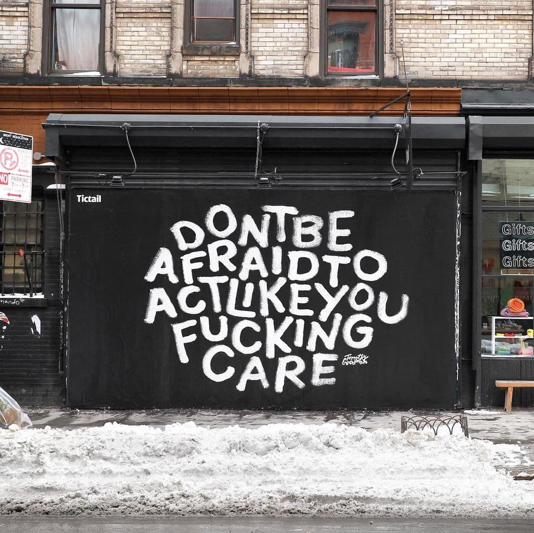  by Timothy Goodman in New York City