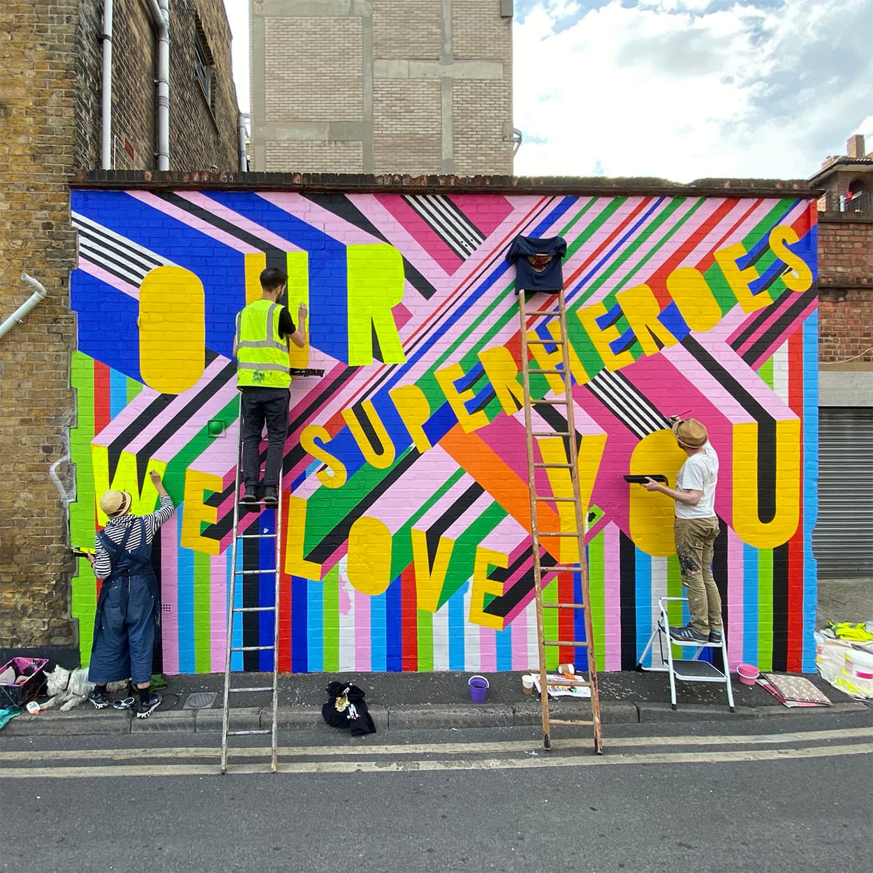  by Morag Myerscough in London